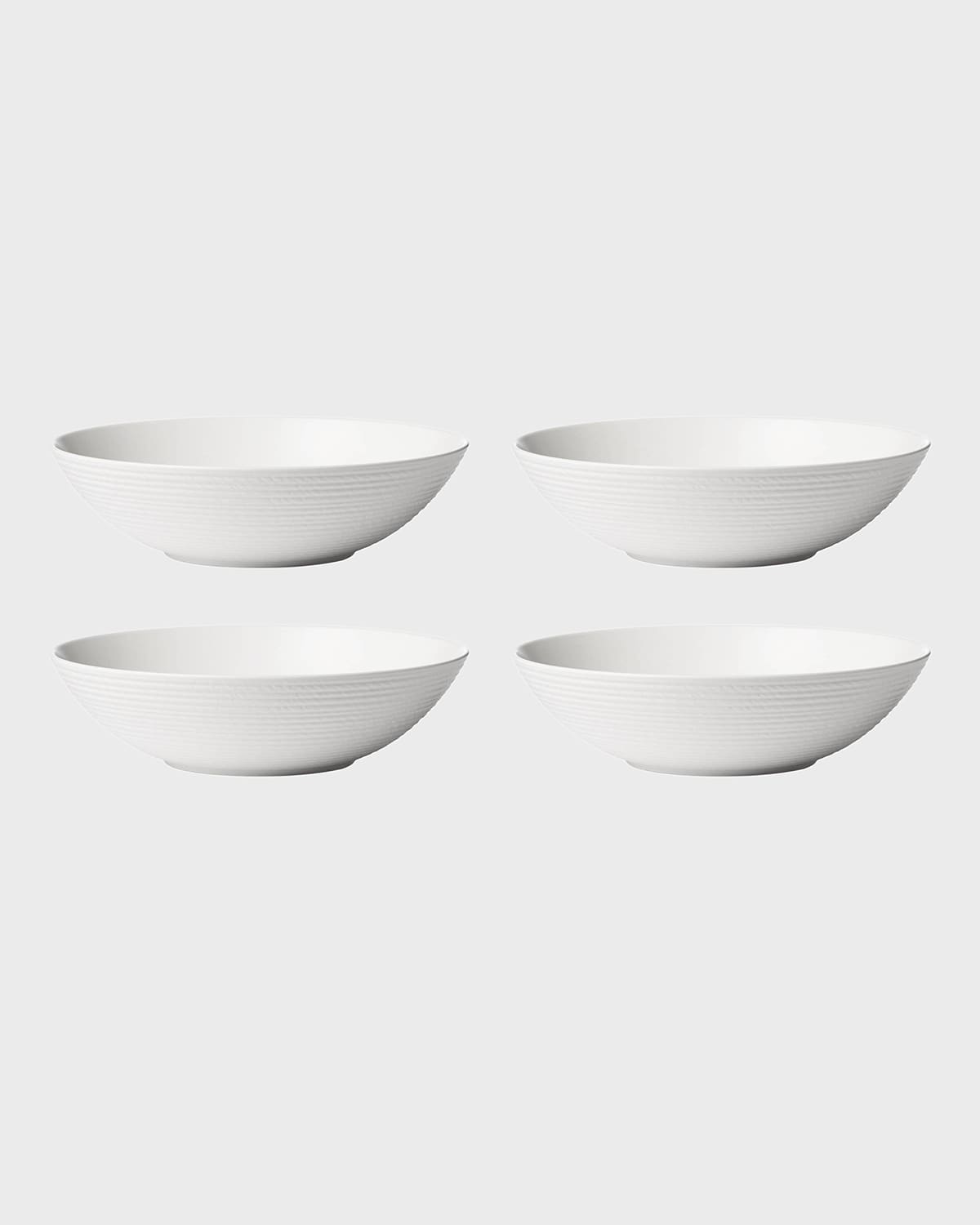 Lenox Lx Collective White Pasta Bowls, Set Of 4