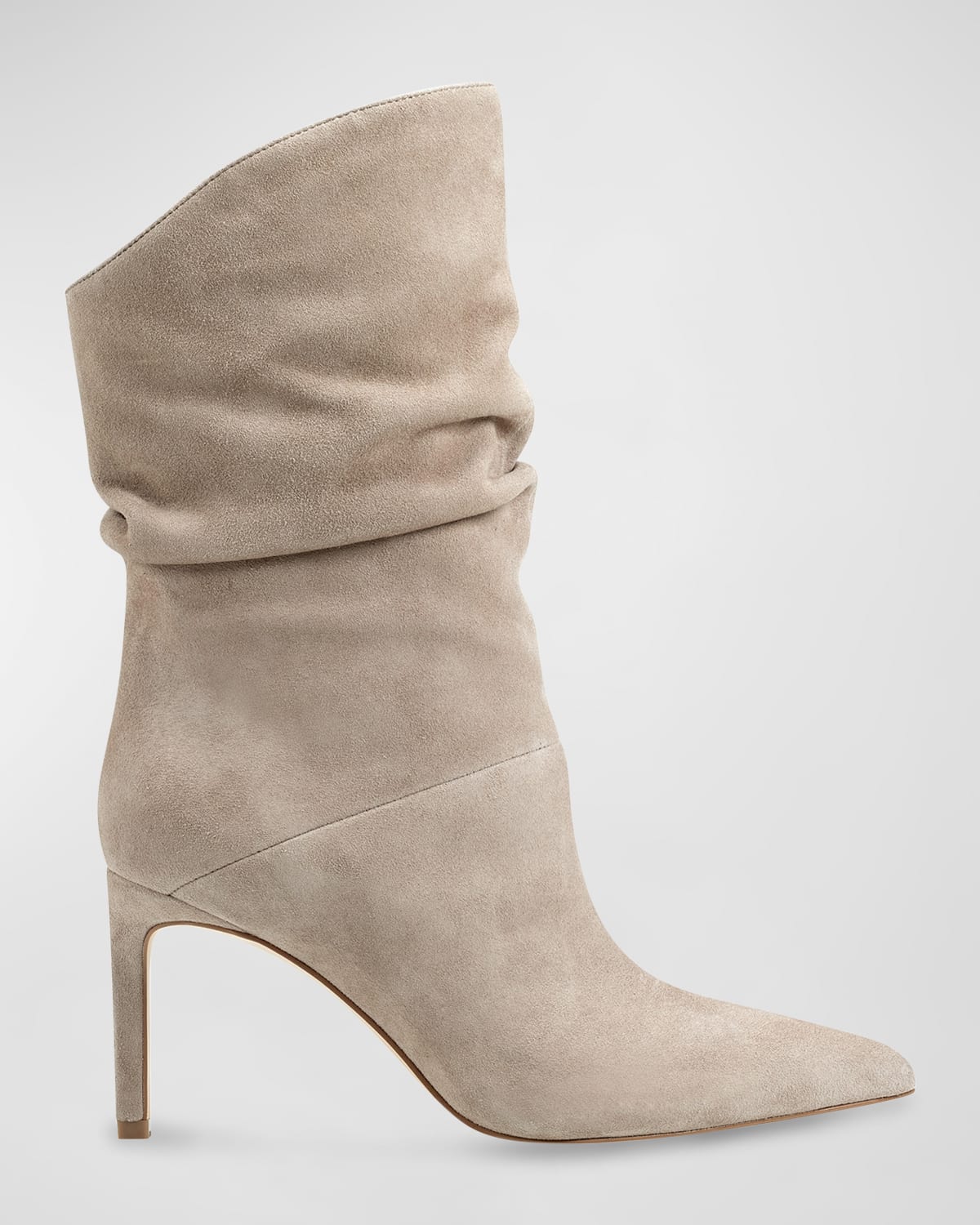 MARC FISHER LTD ANGI SLOUCHY SUEDE STILETTO BOOTS