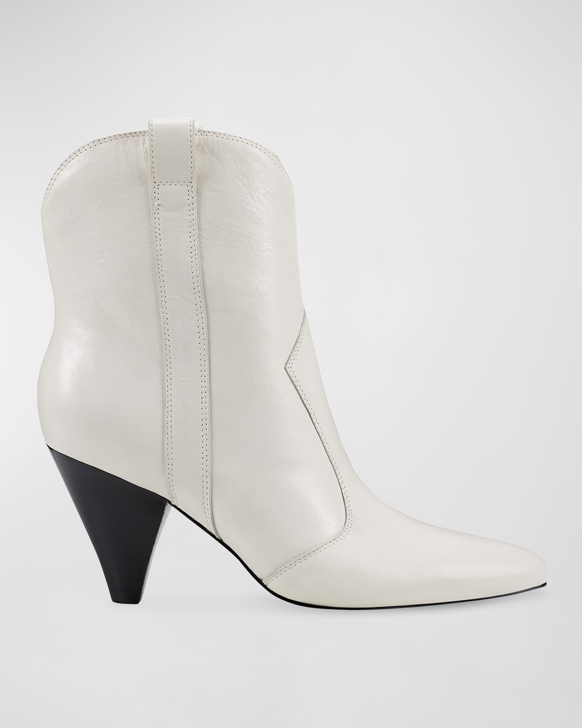 Marc Fisher Ltd Carissa Suede Ankle Boots In Ivory