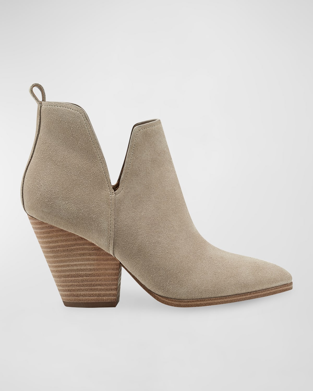 MARC FISHER LTD TANILLA SUEDE ANKLE BOOTS