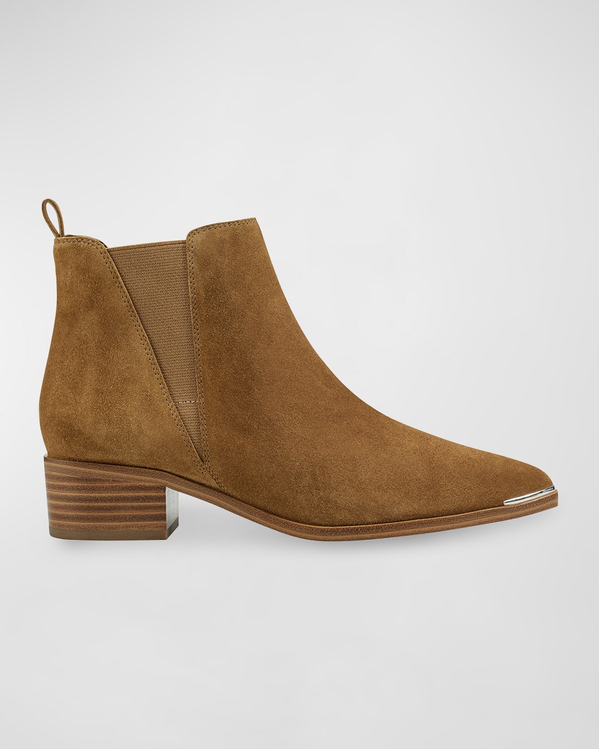MARC FISHER LTD YALE SUEDE CHELSEA ANKLE BOOTS
