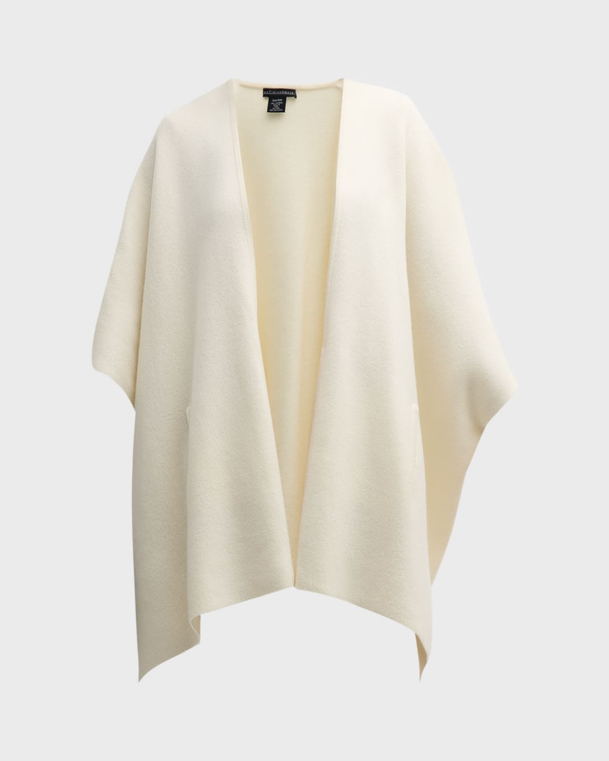 Cashmere Double Knit Cape