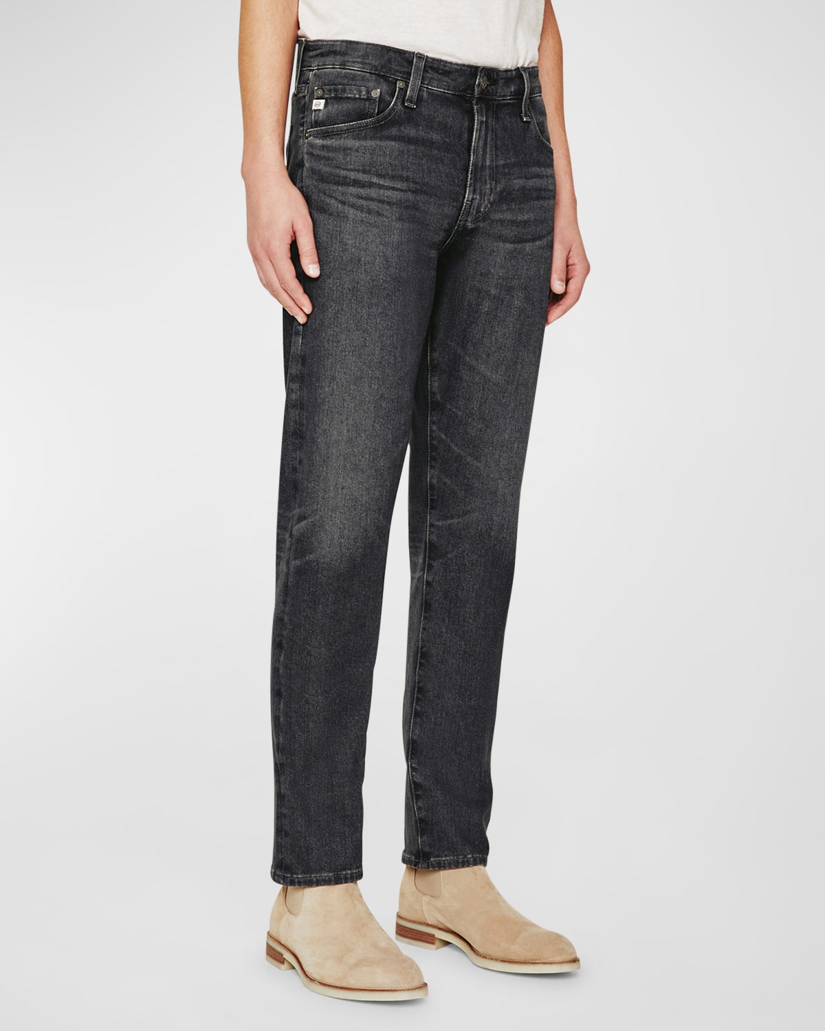 Ag Exclusive Kace Modern Straight Selvedge Jeans 34.25 18 Years Bleecker In Vp 13 Years Cur