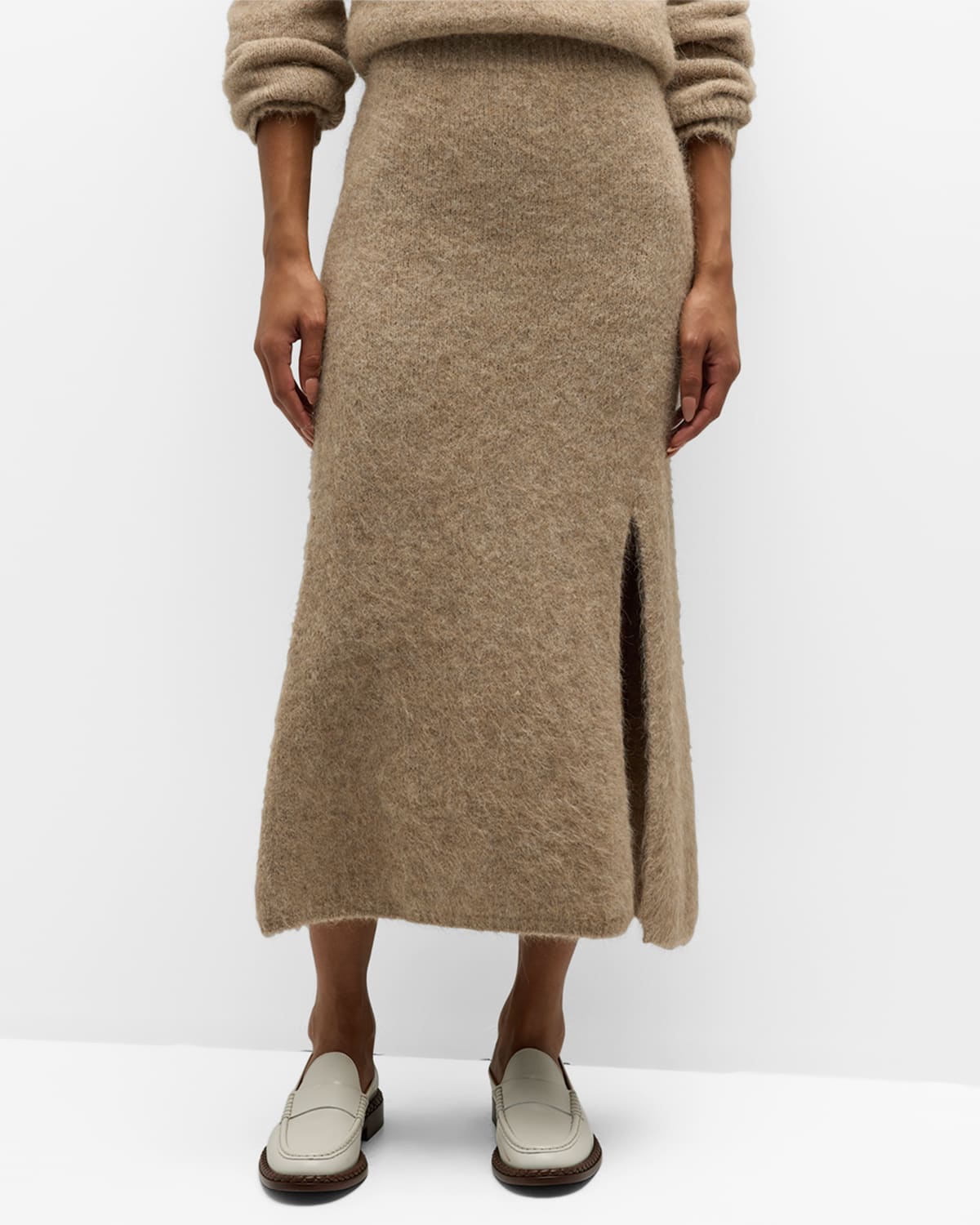 Shop Rails Diana Sweater Midi Skirt In Oatmeal