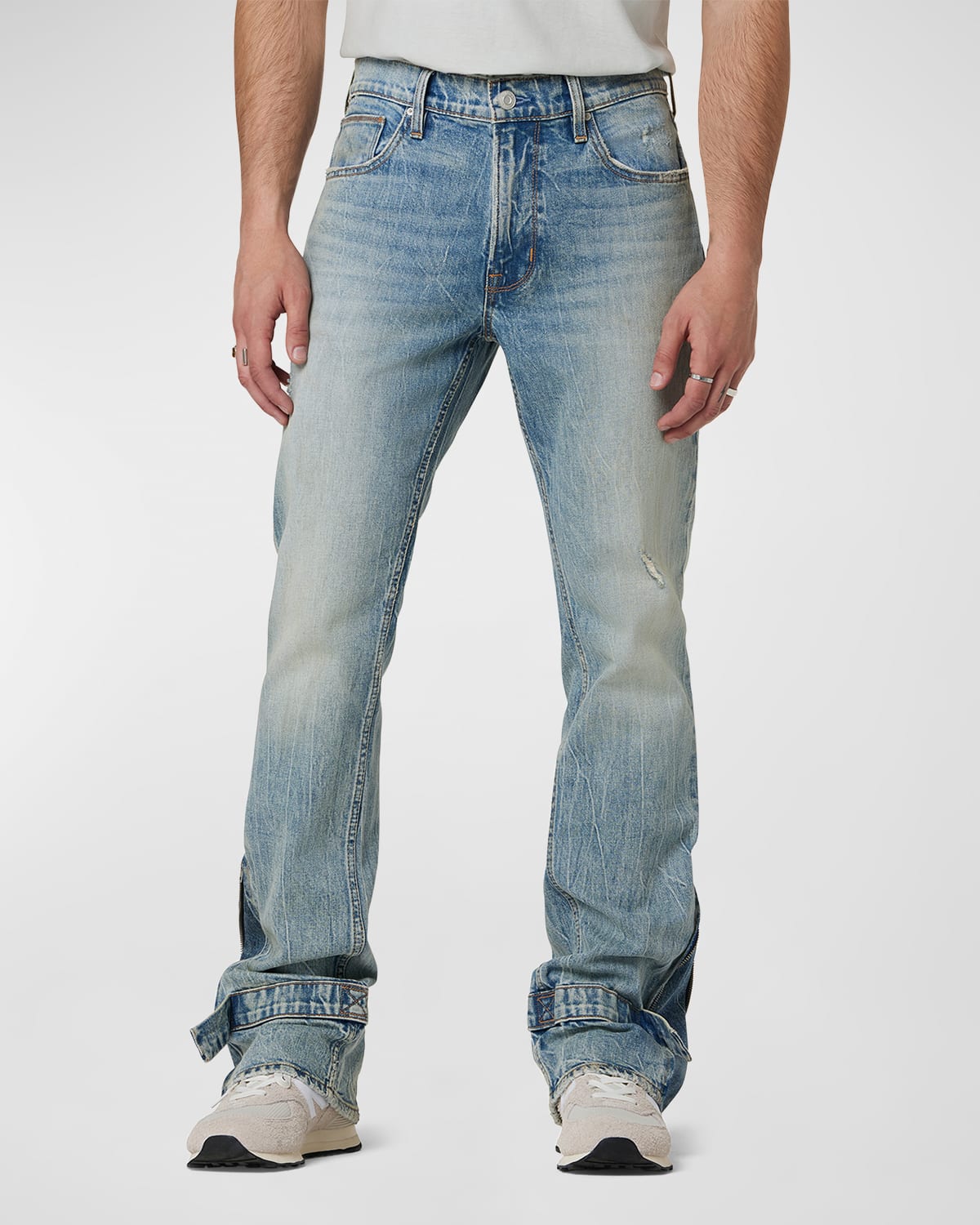 HUDSON MEN'S JACK KICK FLARE JEANS