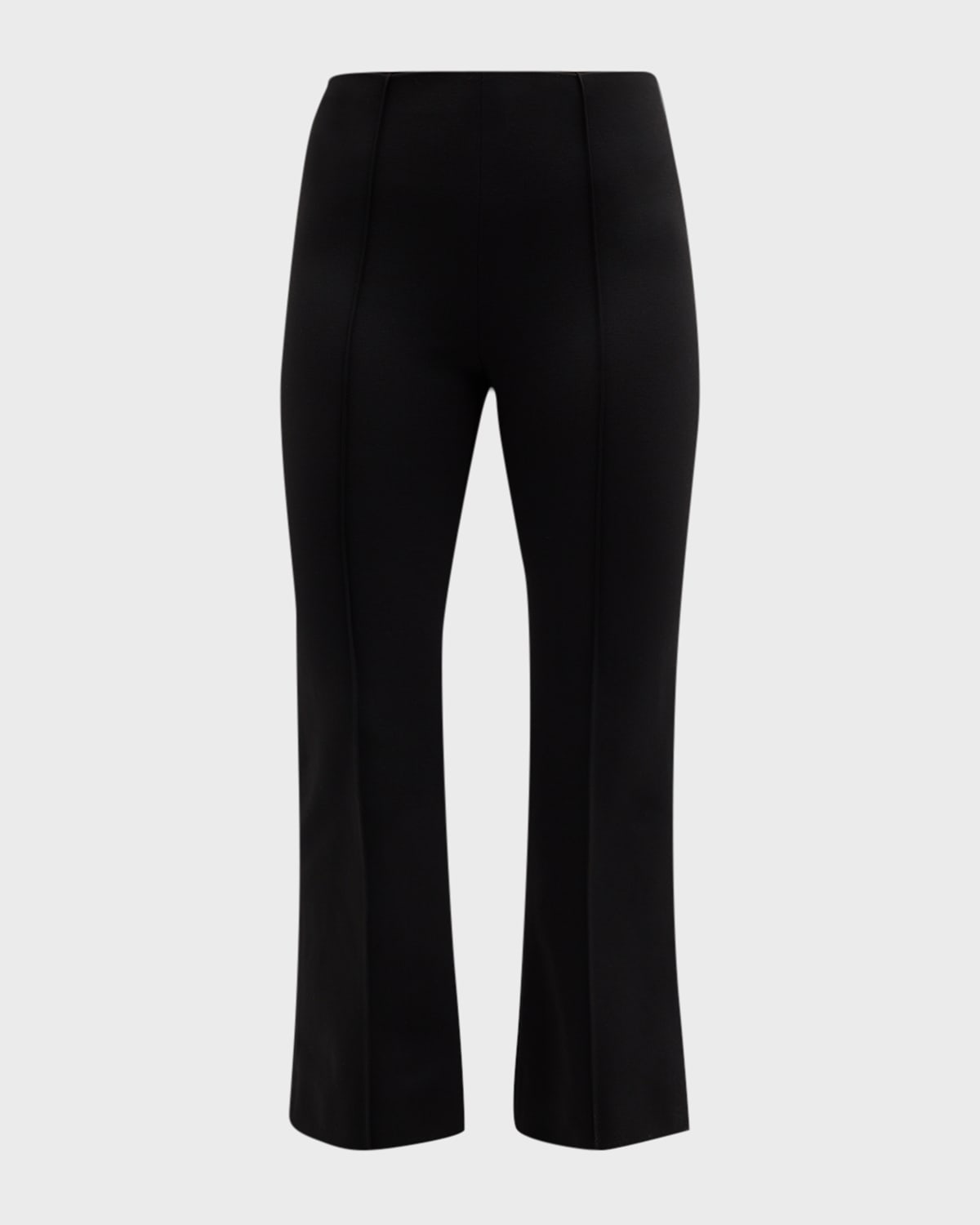 Atm Anthony Thomas Melillo Ponte Kick Flare Trousers In Black