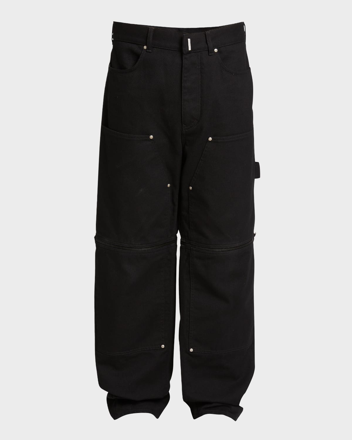 Givenchy Black Studded Jeans In Black