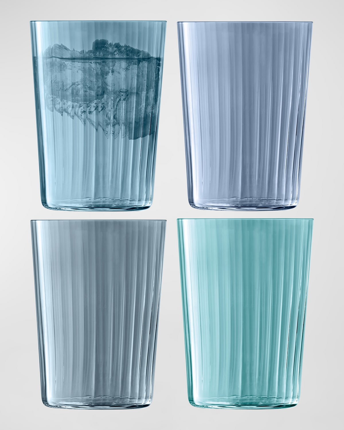 Lsa Gems Tumblers, 19 oz - Set Of 4 In Blue