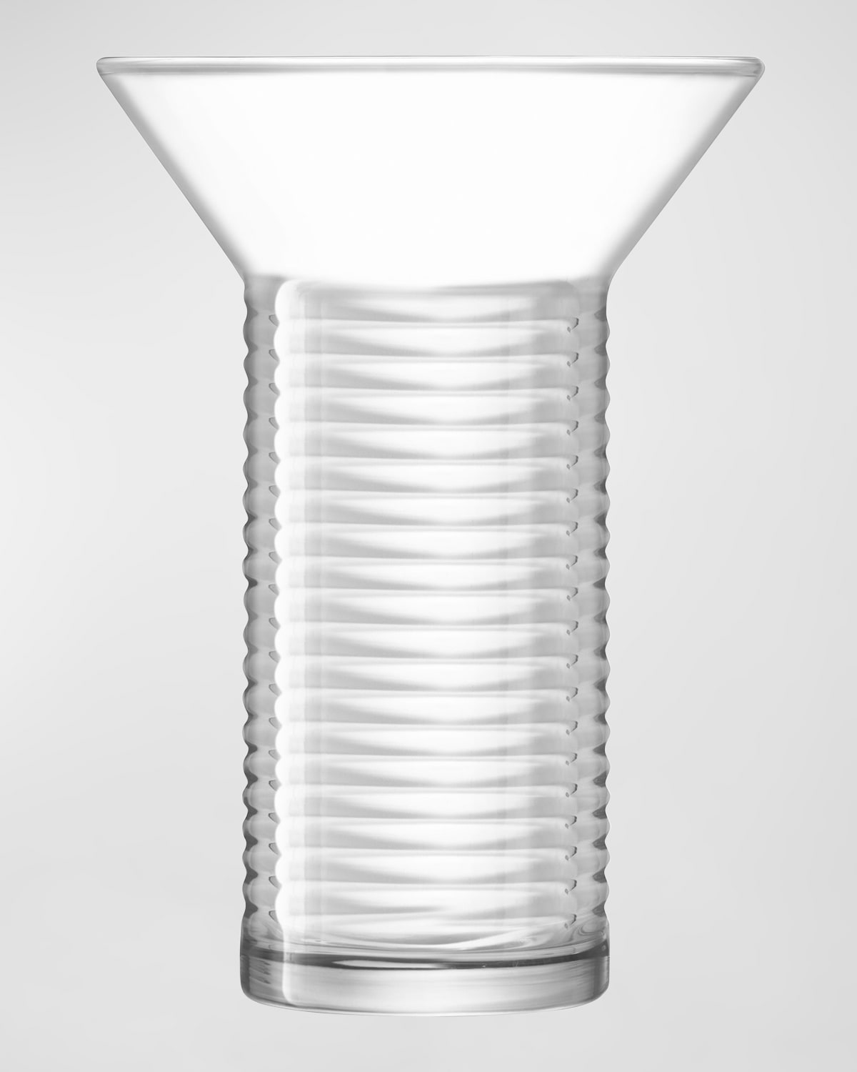 Lsa Union Clear Vase In Transparent