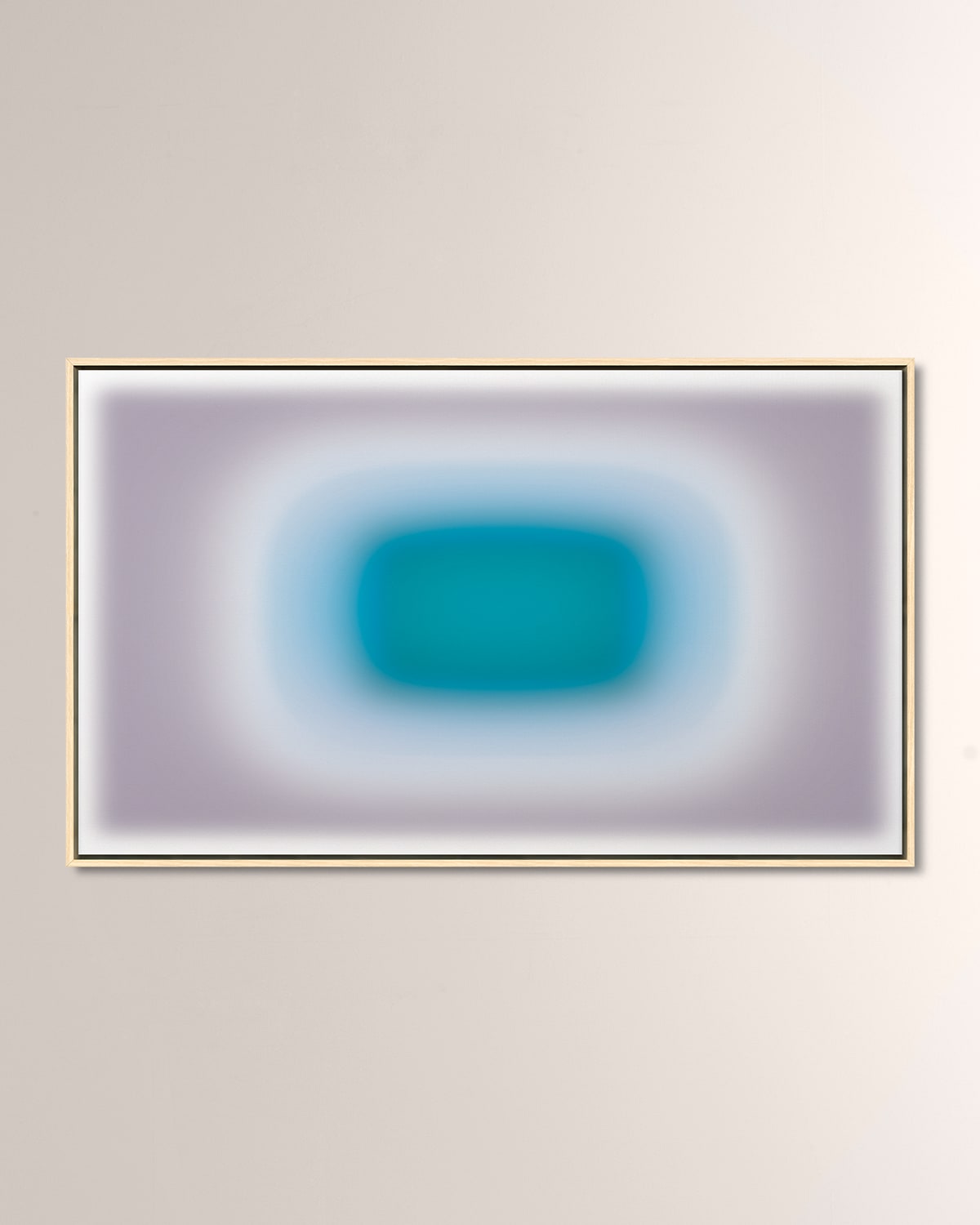 Shop Grand Image Home Blur Continuum 5 Giclee By Renee Stramel In Blue, Green, Purple
