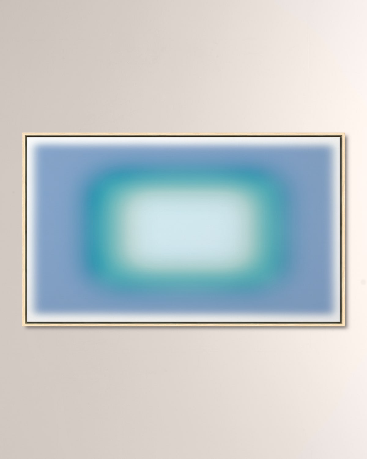 Grand Image Blur Continuum 5 Giclee By Renee Stramel In Blue