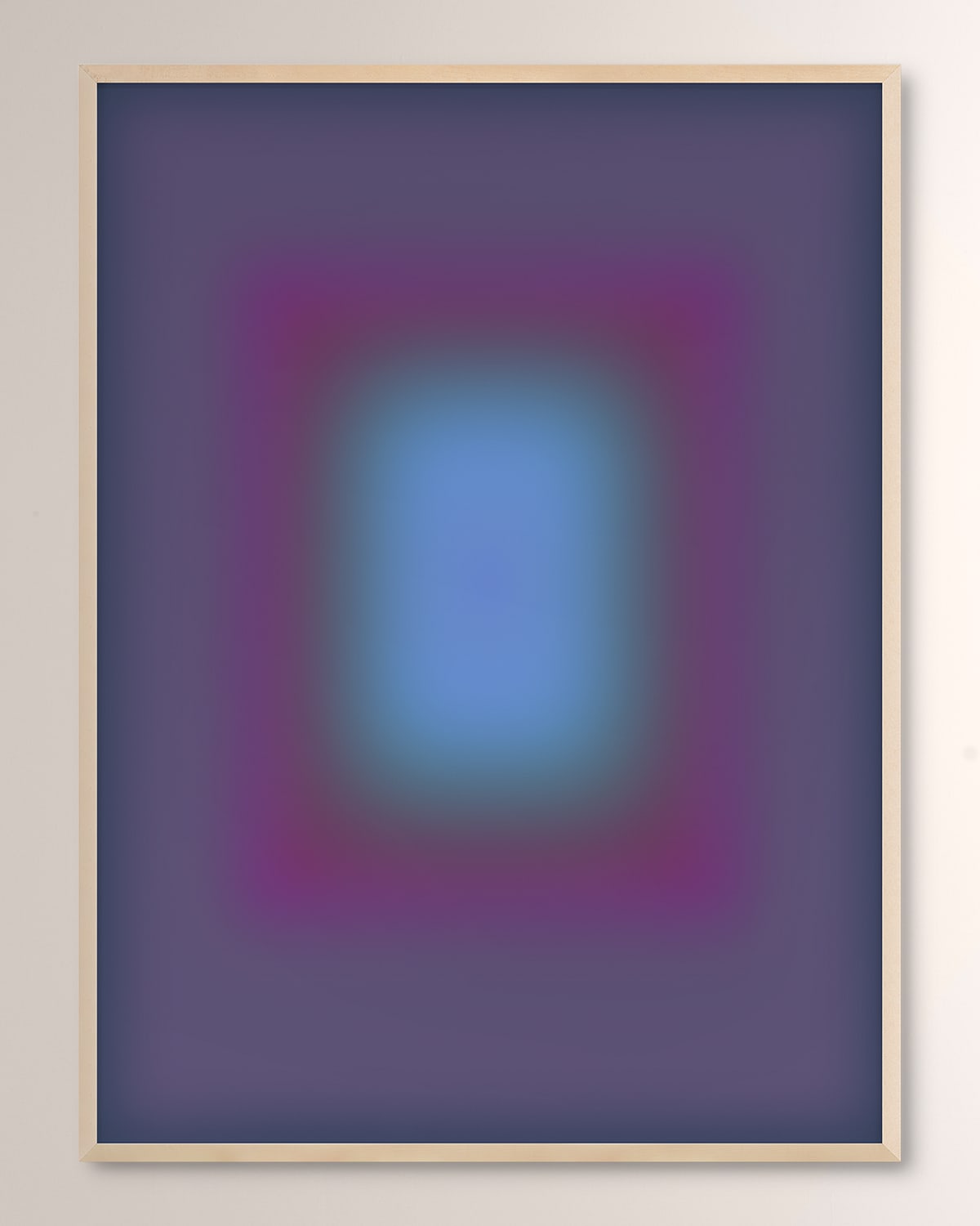 Shop Grand Image Home Blur 2 Giclee By Renee Stramel In Blue, Pink, Purple