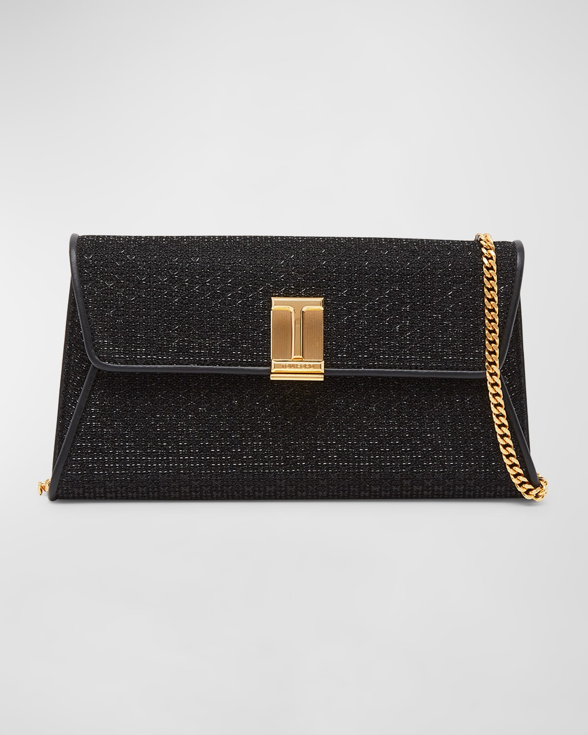 Tom Ford Alix Python Zip Padlock Crossbody Bag Gold, $2,790, Neiman Marcus