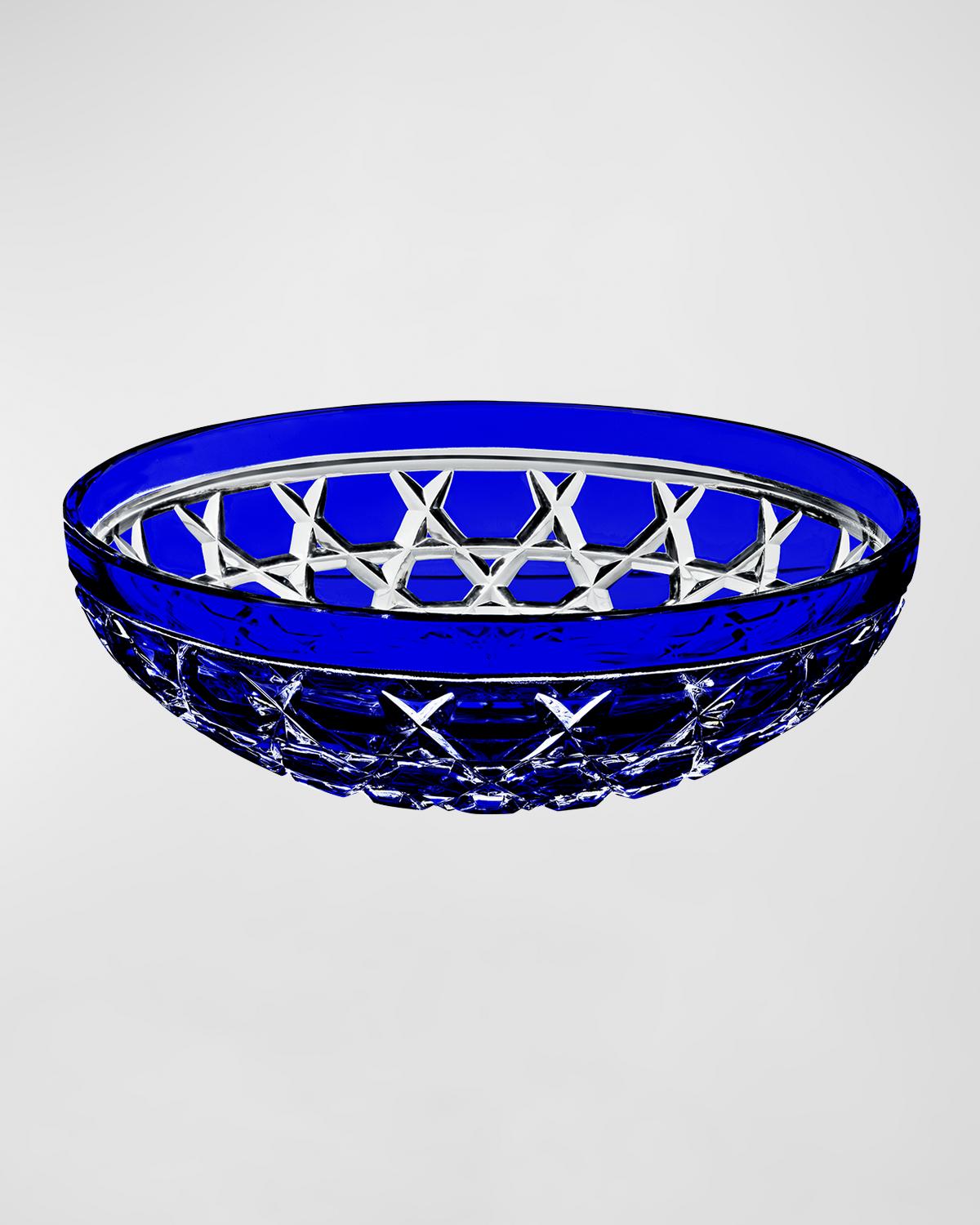 Saint Louis Crystal Royal Dark Blue Centerpiece