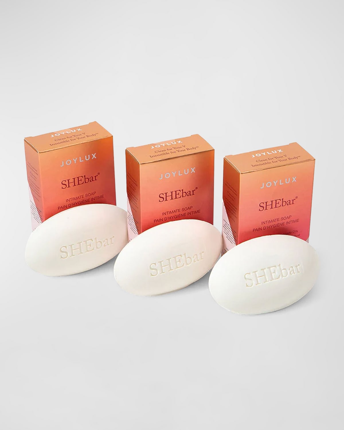 SHEbar Intimate Cleansing Soap Bar, 3 pack