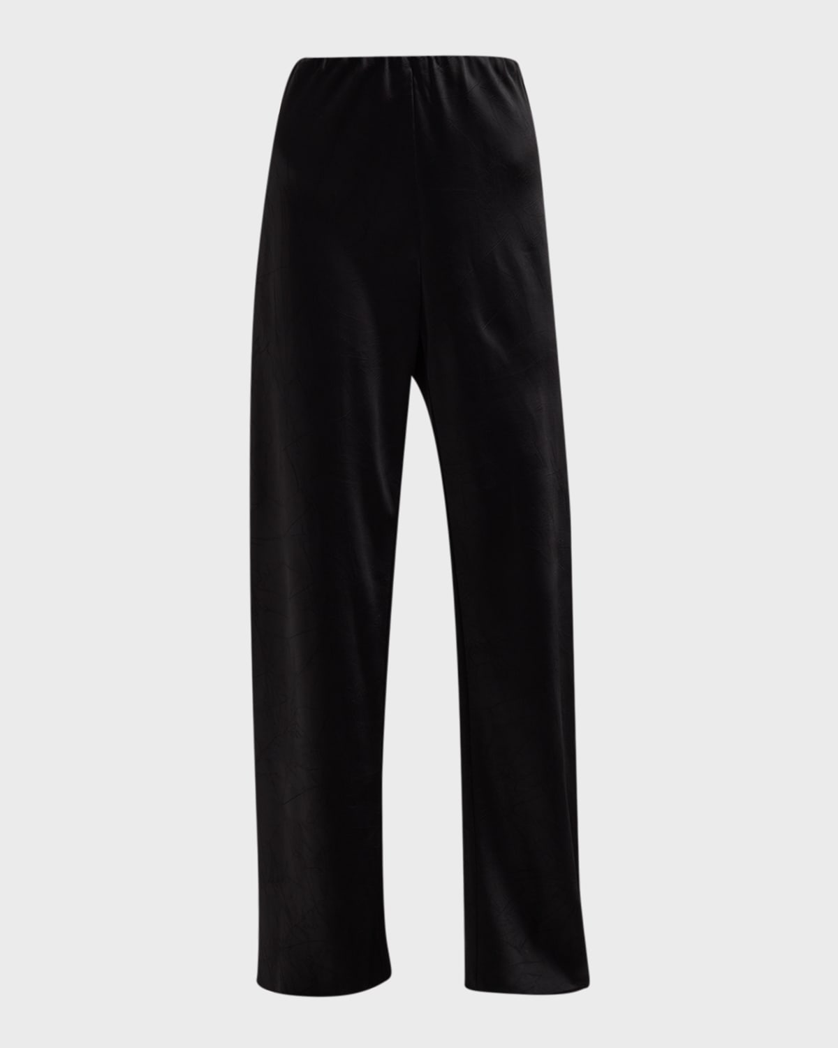 Vince High Waist Fluid Bias Pants In Black