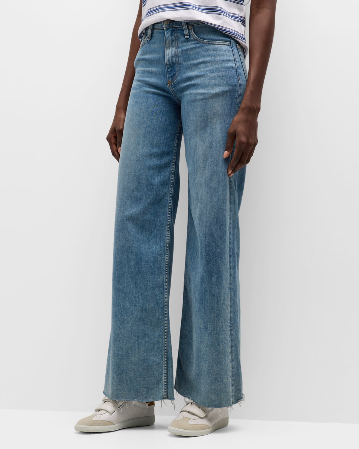 Rag & Bone Casey high-rise Flare Jeans - Farfetch