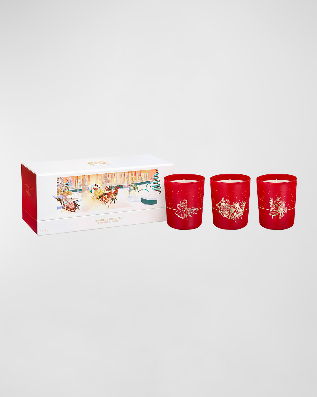 Shop Parfums De Marly Festive Candle Trio, 3 X 75 G