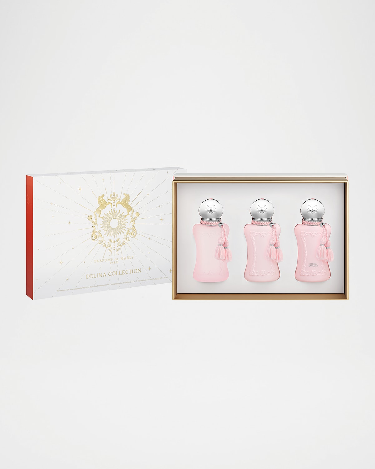 Shop Parfums De Marly Delina Eau De Parfum Coffret Trio, 3 X 1 Oz.