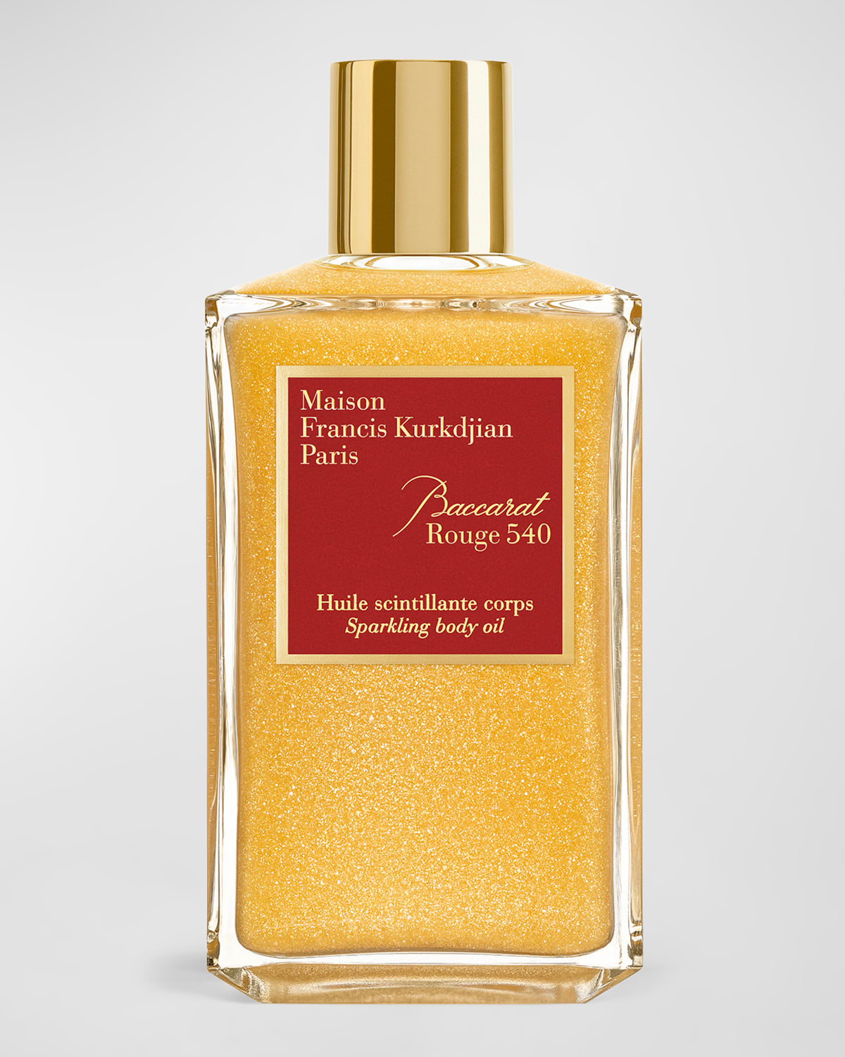 Shop Maison Francis Kurkdjian Baccarat Rouge 540 Scented Sparkling Body Oil, 6.8 Oz.