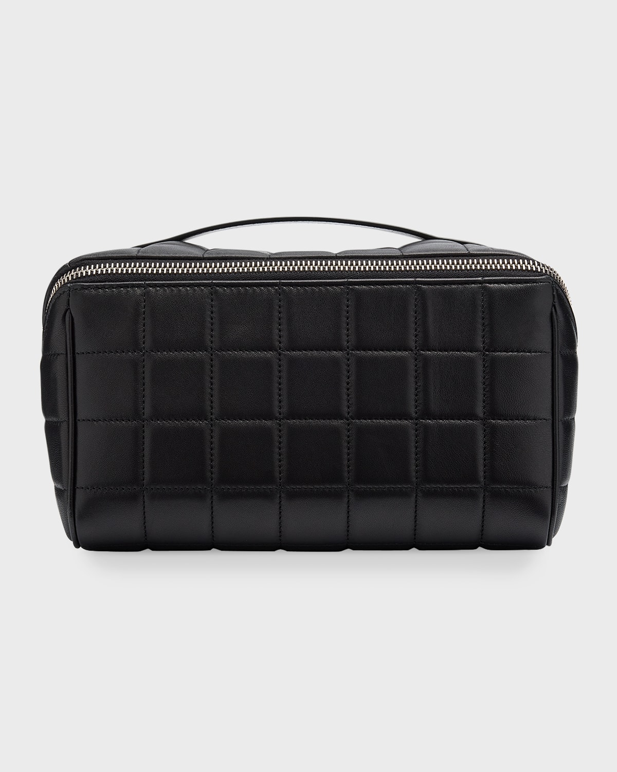 Men's Paris Quilted Leather Toiletry Bag