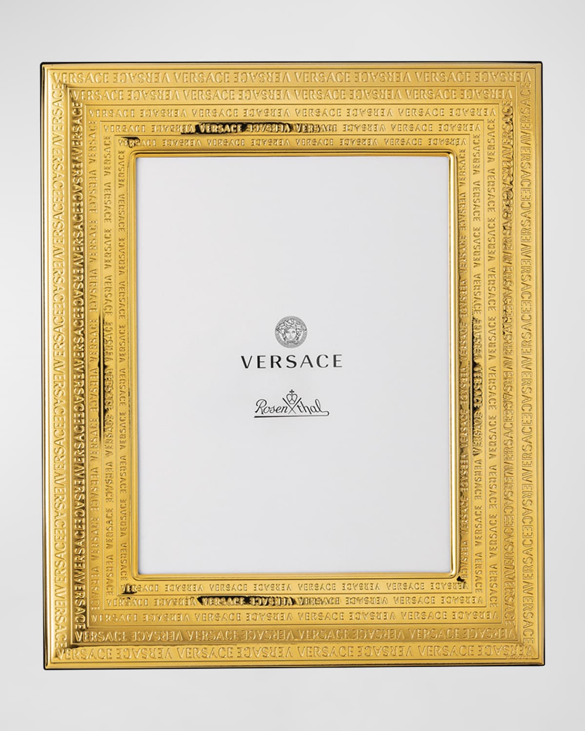 Versace X Rosenthal Vhf11 Picture Frame, 6" X 7.8" In Gold