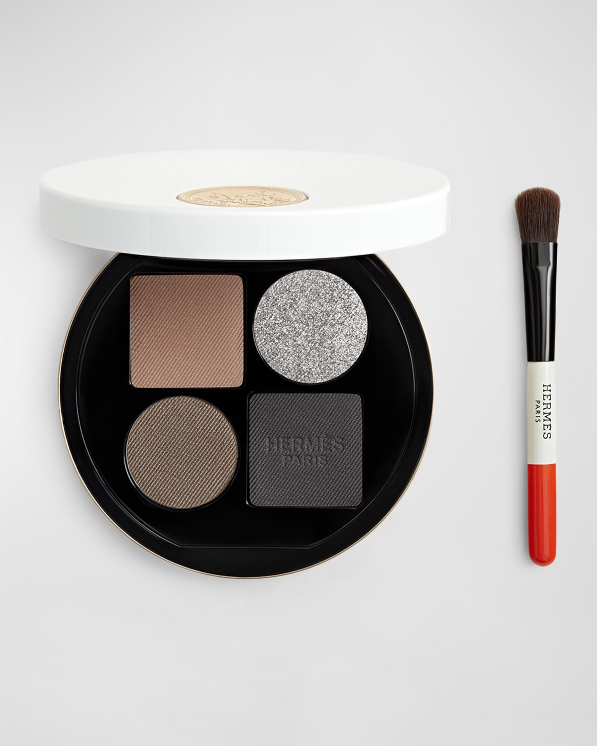 Shop Hermes Ombres D' Eyeshadow Quartet In 05 Ombres Fumes