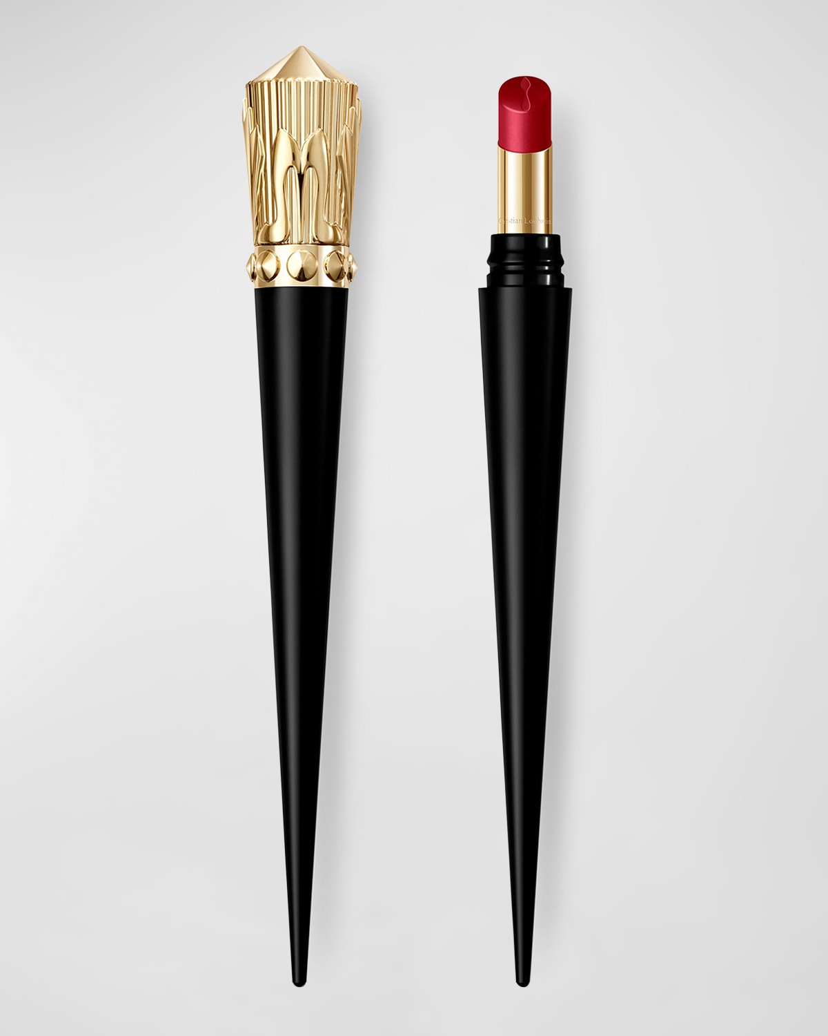 Shop Christian Louboutin Rouge Stiletto Lumi Matte Lipstick In Rouge Louboutin