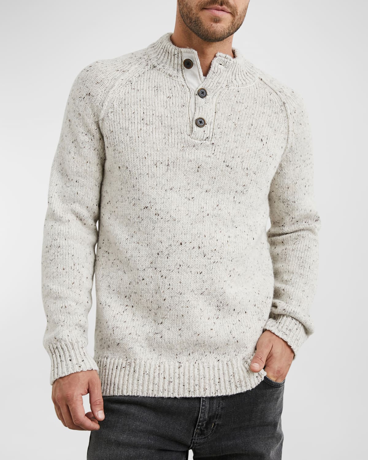 Men's Harding Melange Raglan Sweater