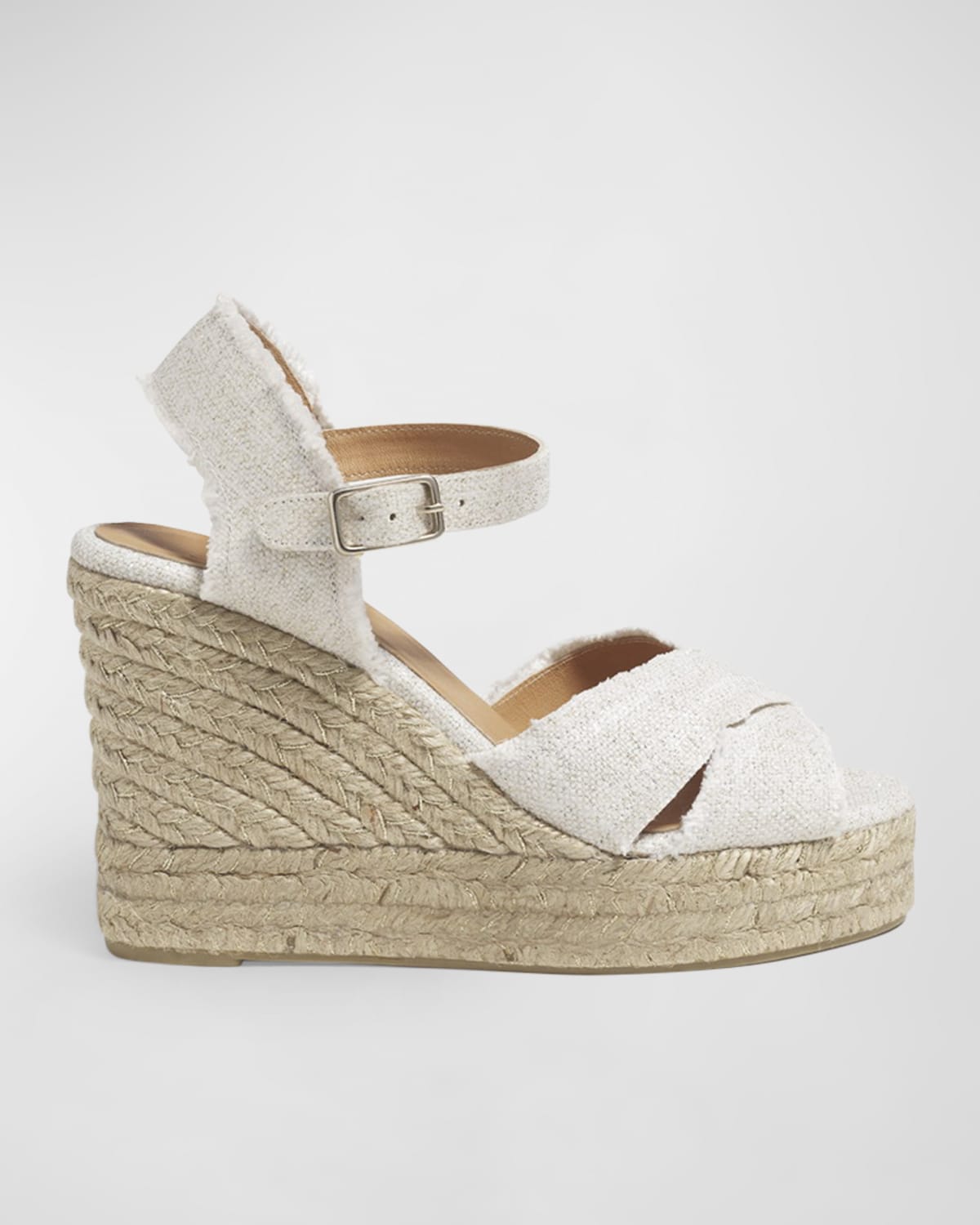 Castaã±er Castaner Sandals Ivory In White