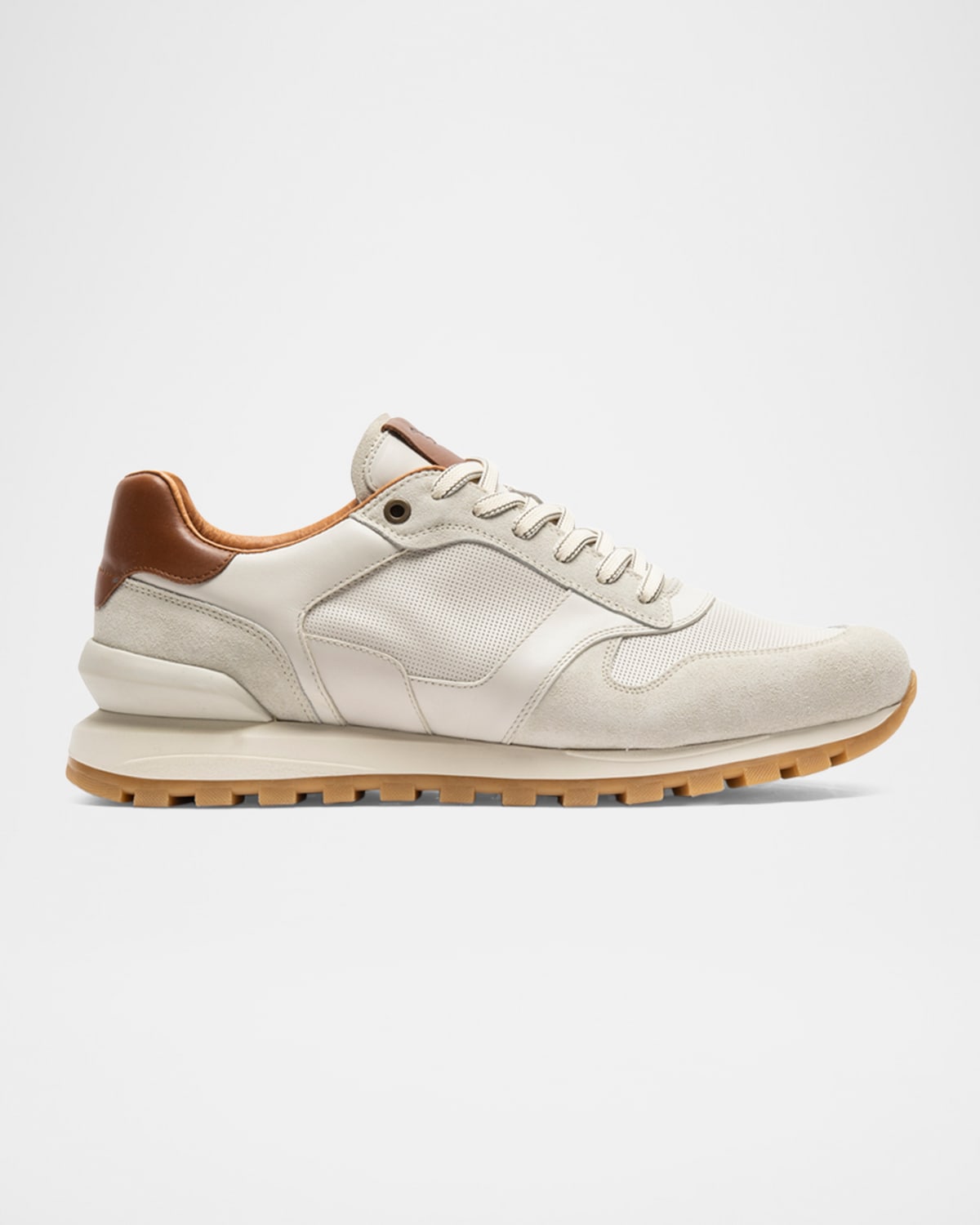 Men's Quarry Hill Leather and Suede Low-Top Sneakers