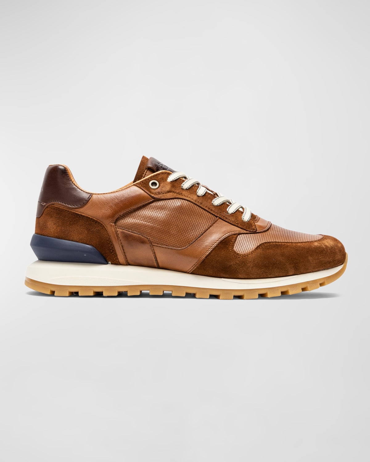 Men's Quarry Hill Leather and Suede Low-Top Sneakers