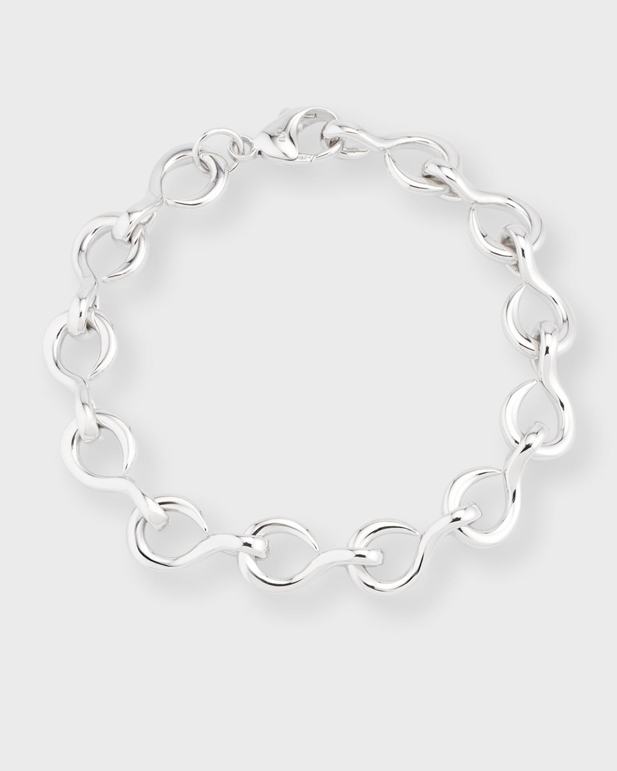 Monica Rich Kosann Sterling Silver The Twist Luxe Infinity Bracelet