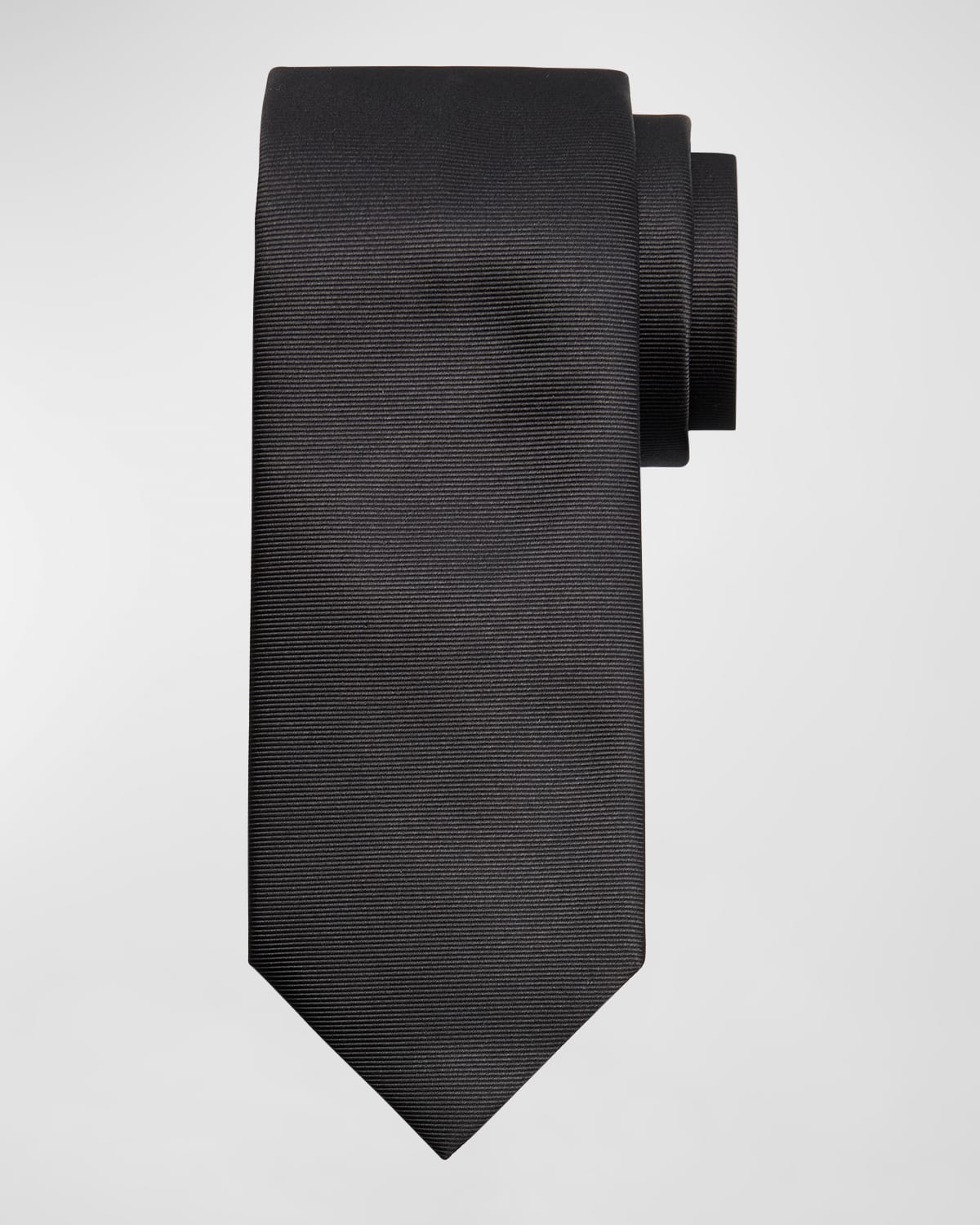 Shop Tom Ford Men's Mulberry Silk Tie In Black
