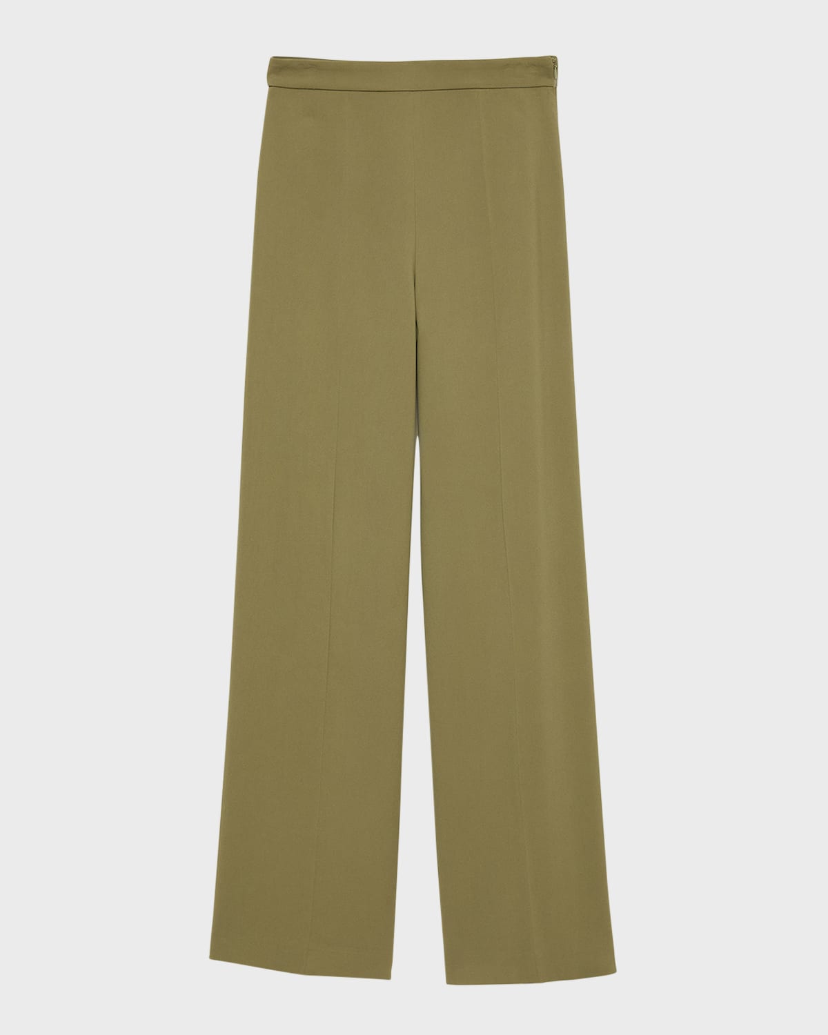 High-rise cady palazzo pants