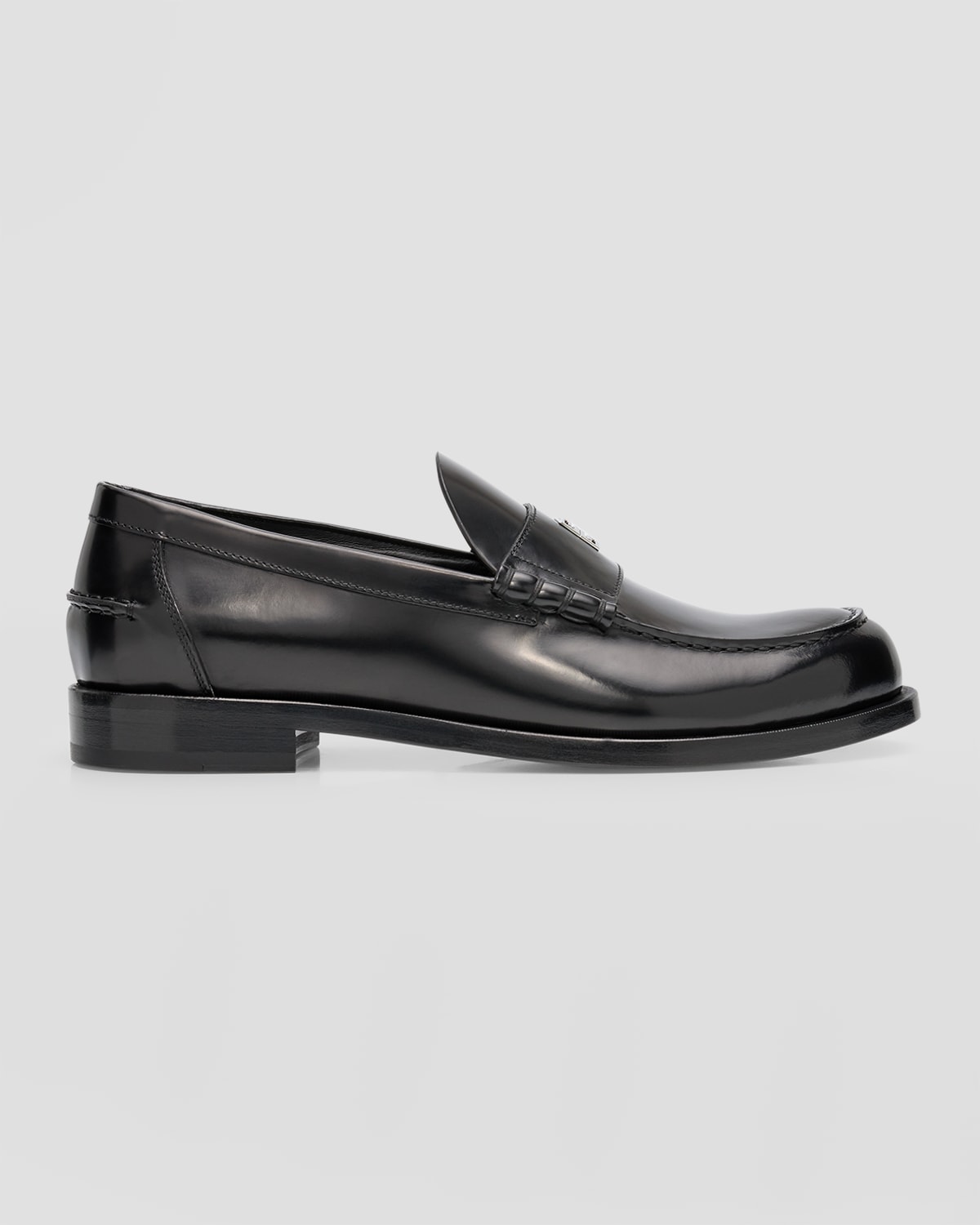 Men's Mr G Brushed Leather Penny Loafers
