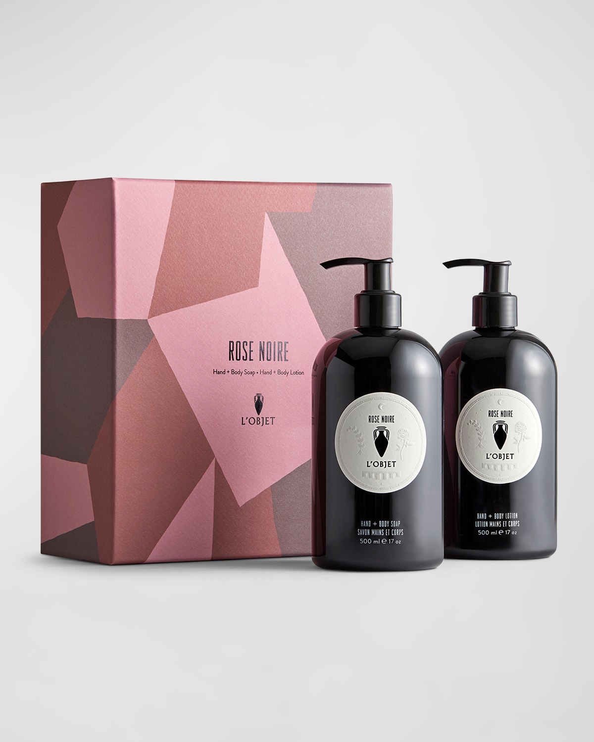 Shop L'objet Rose Noire Gift Set: Soap + Lotion, 2 X 17 Oz.