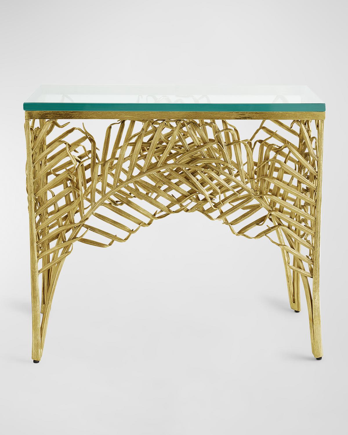 Michael Aram Palm Side Table