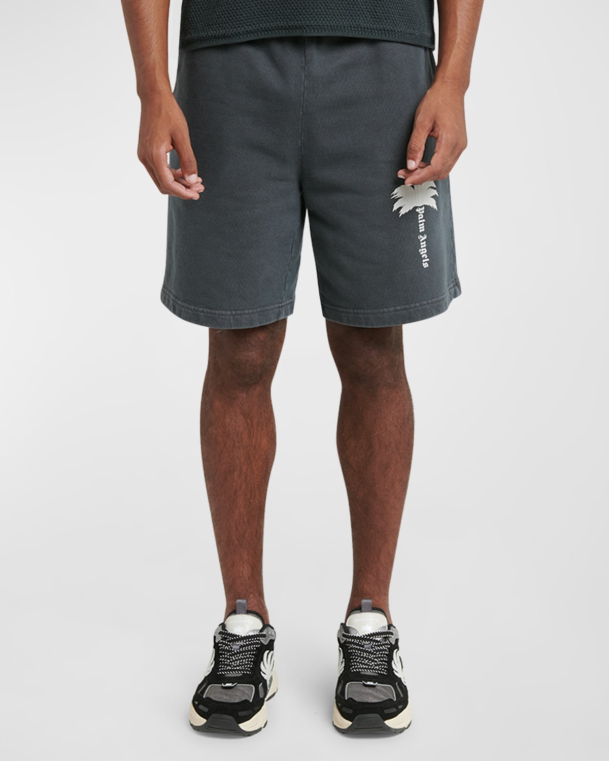 Men's Faded Palm Sweat Shorts