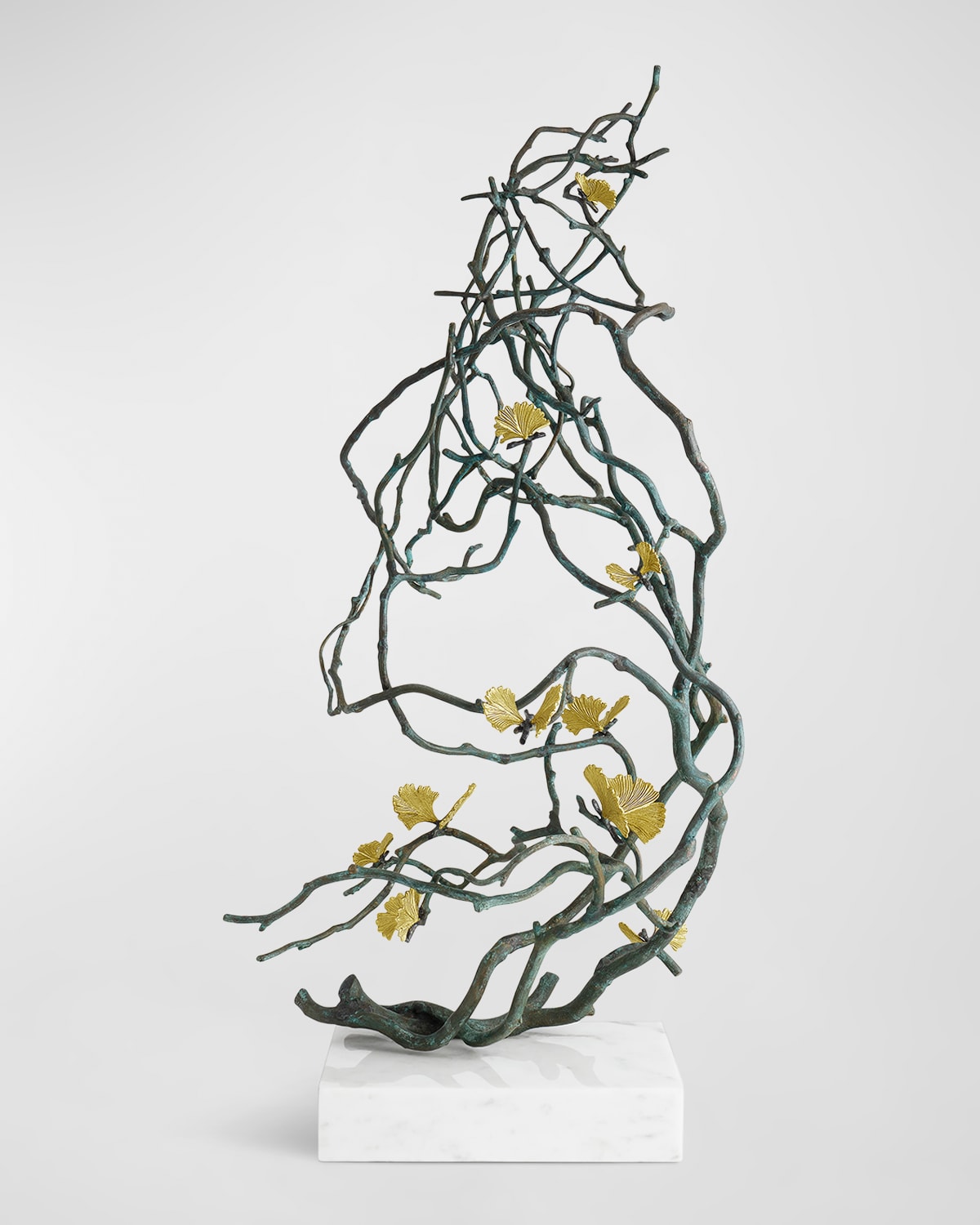 Michael Aram Butterfly Ginkgo Sculpture In Green