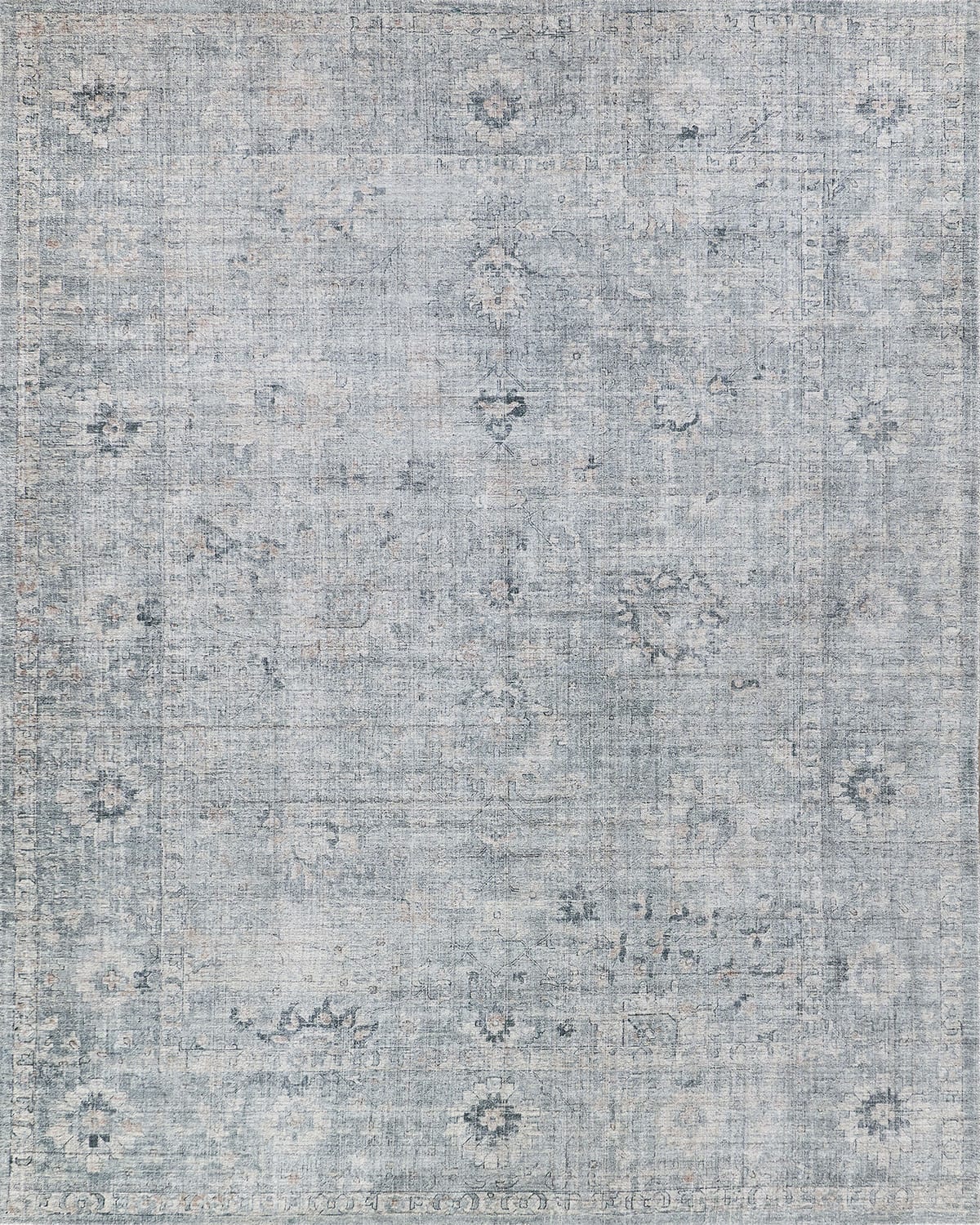 Exquisite Rugs Cambridge Hand-loomed Blue Rug, 6' X 9'