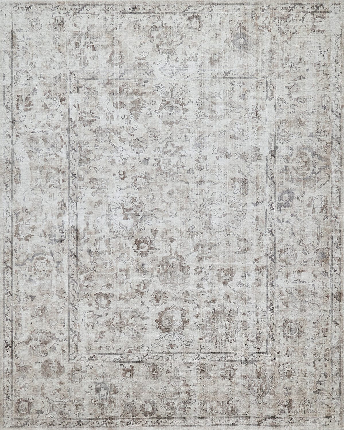 Exquisite Rugs Dorchester Hand-loomed Beige Rug, 9' X 12' In Gray