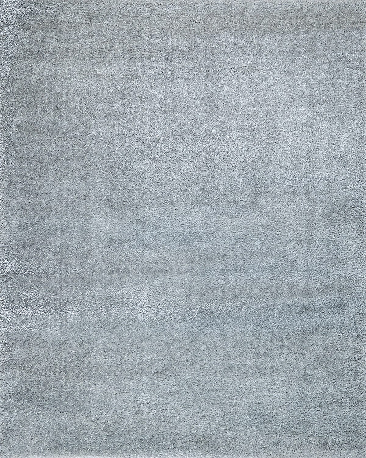 Shop Exquisite Rugs Luxe Shag Rug, 10' X 14' In Silver