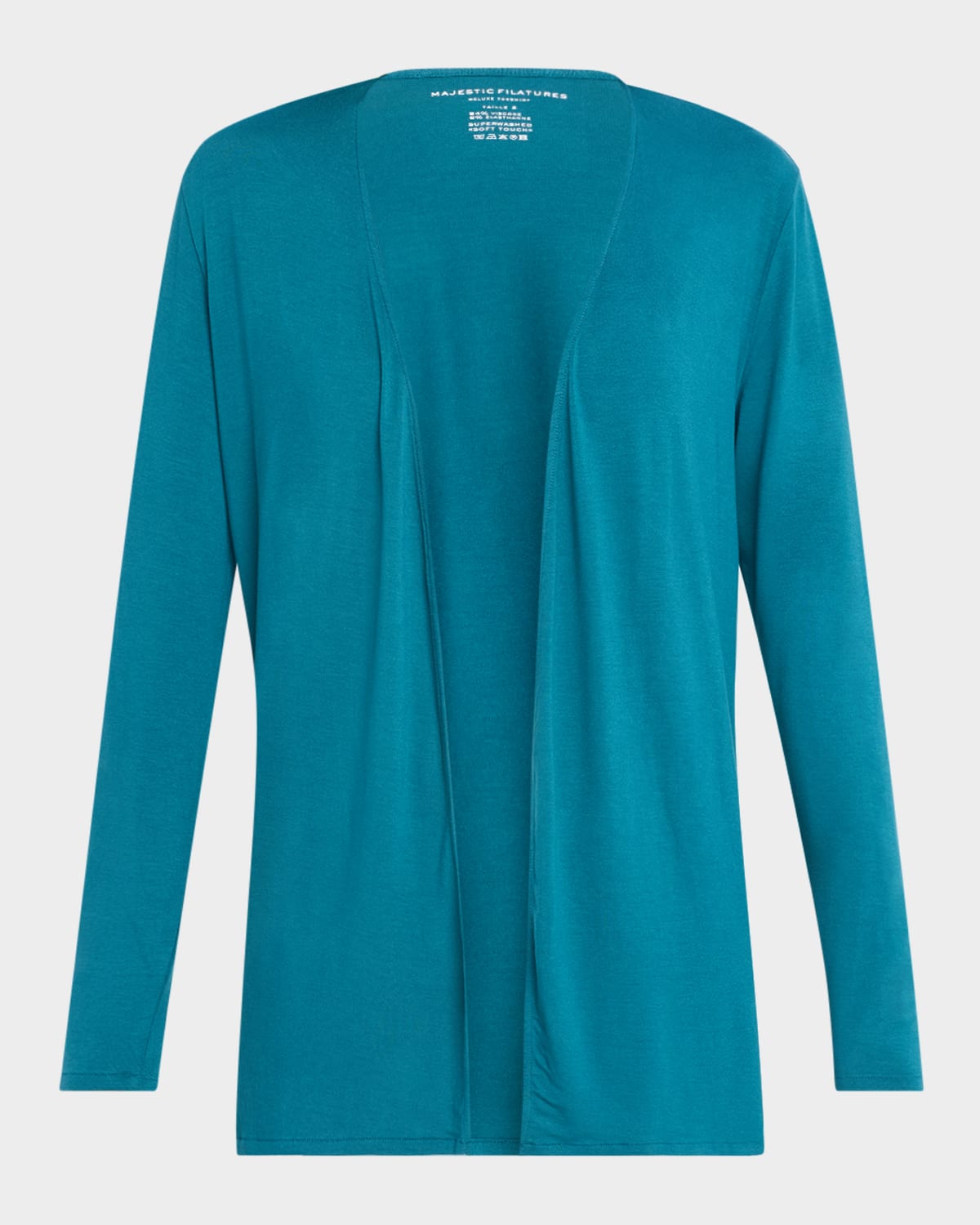 MAJESTIC SOFT TOUCH OPEN CARDIGAN 