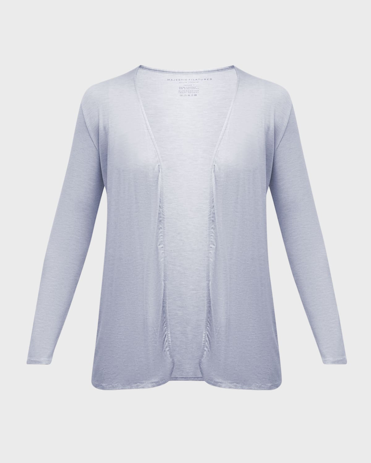 MAJESTIC SOFT TOUCH OPEN CARDIGAN 