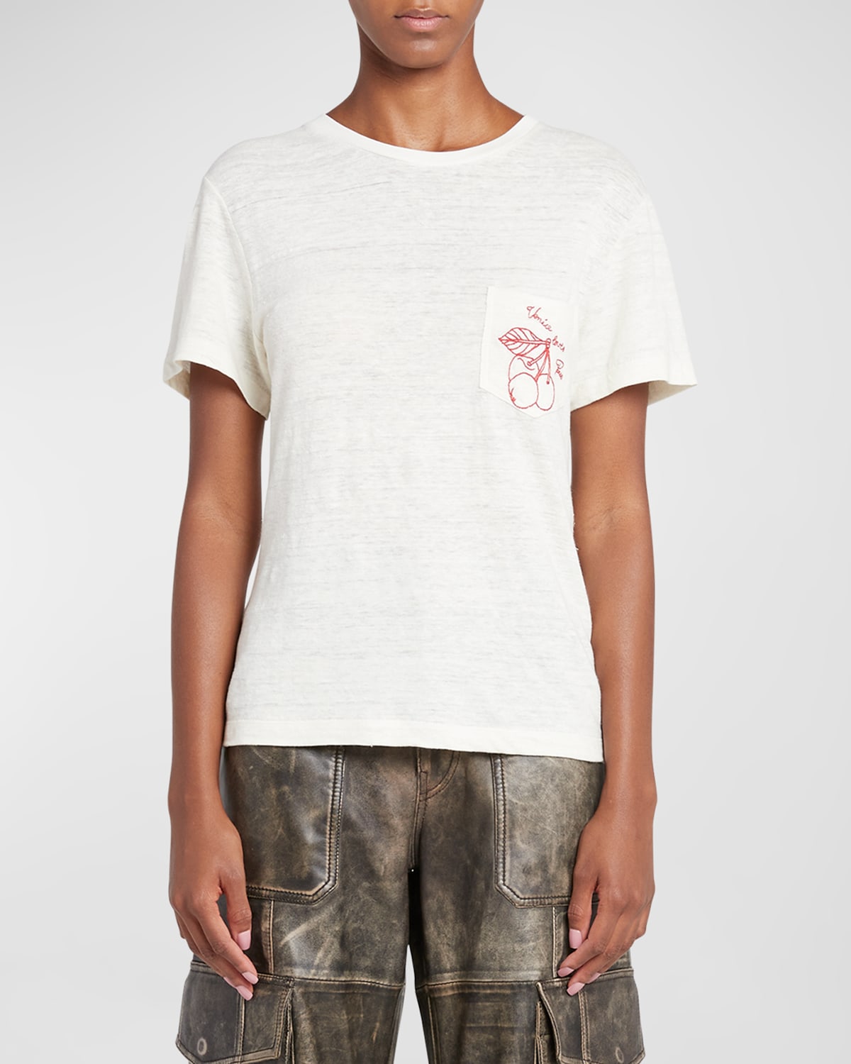 Journey Short-Sleeve Embroidered Pocket T-Shirt
