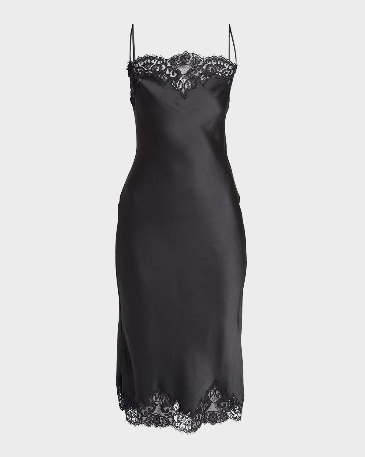 STELLA MCCARTNEY ICONIC LACE SLIP DRESS