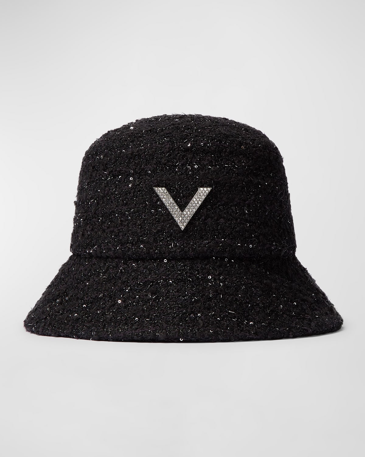 Valentino Garavani logo-plaque canvas cap - Neutrals