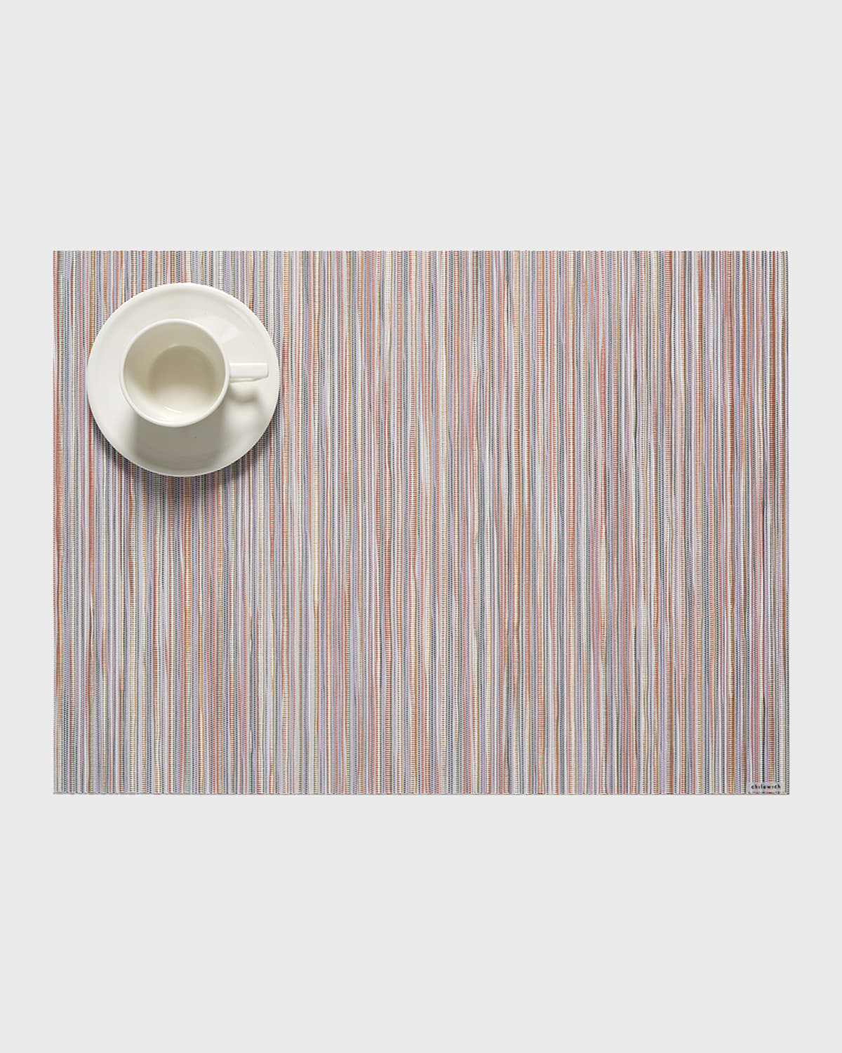 Chilewich Rib Weave Placemat, 19" X 14" In Spice