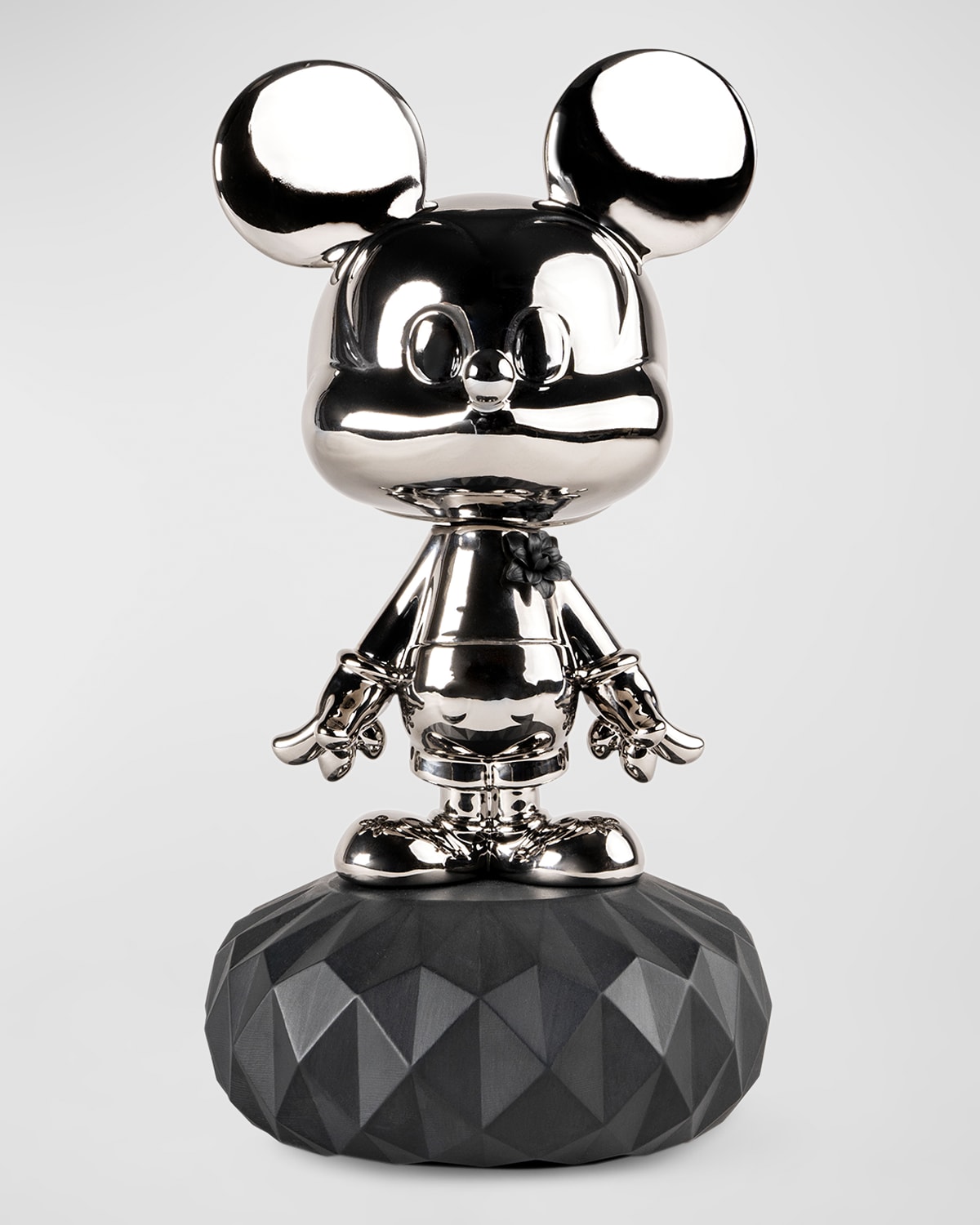 Lladrò Mickey Mouse Platinum Sculpture